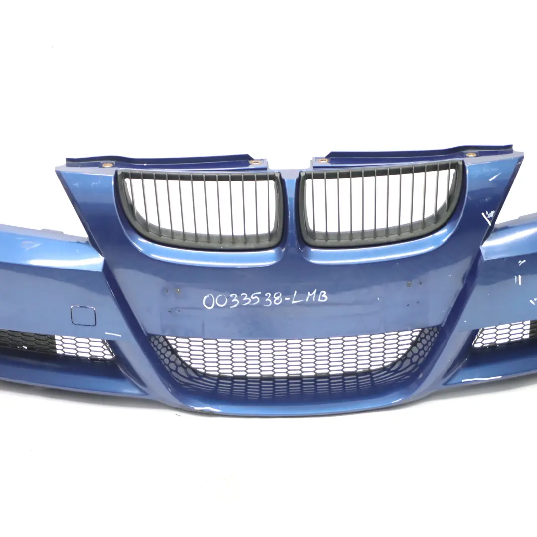 Bumper Front M Sport Trim Panel Le Mans Blue Metallic - 381 to BMW E90 E91 with Part number 0033538 BMW E90 E91 Bumper Front M Sport Trim Panel Le Mans Blue Metallic - 381 - SKU 0033538-LMB - Part number 0033538