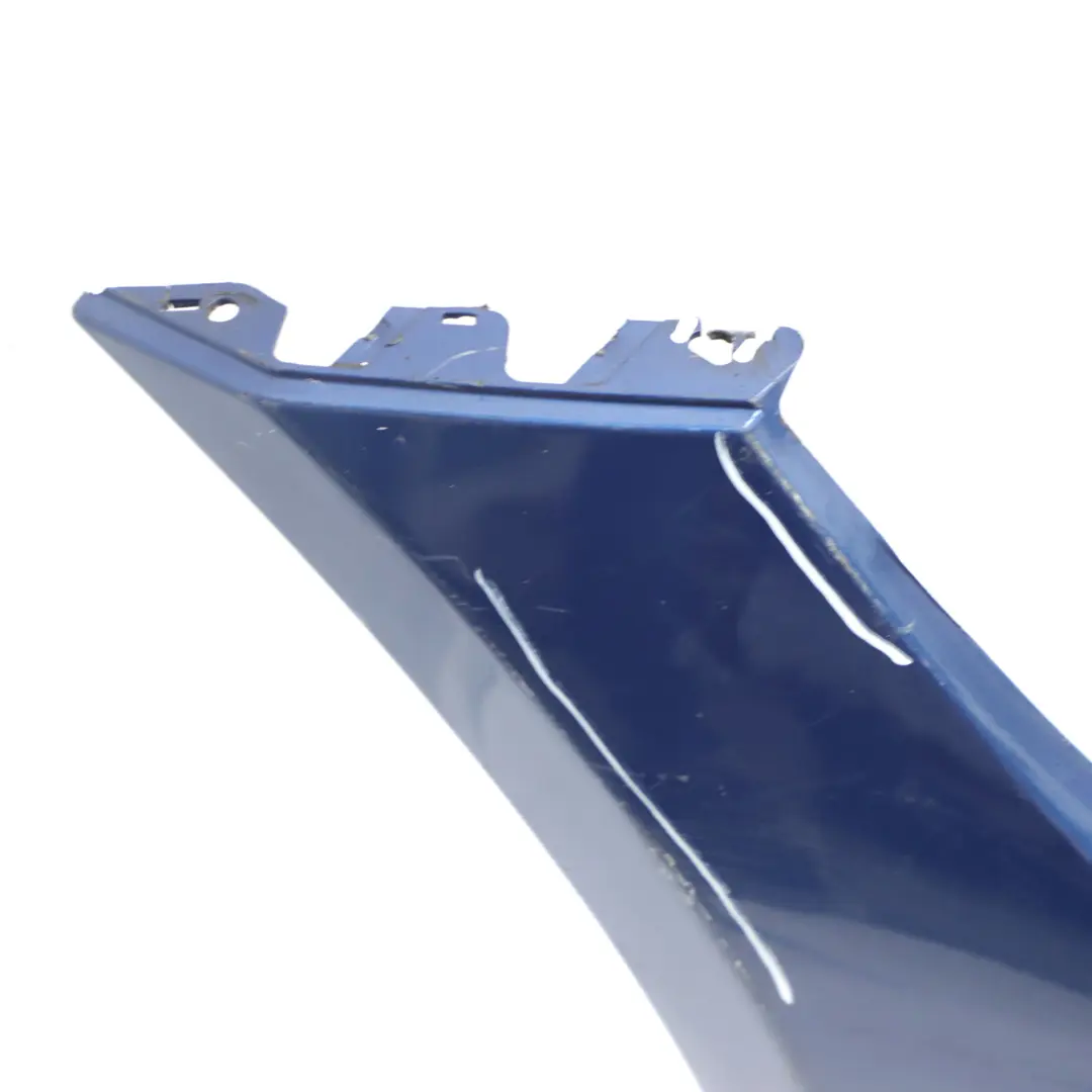 Bumper Front M Sport Trim Panel Le Mans Blue Metallic - 381 to BMW E90 E91 with Part number 0033538 BMW E90 E91 Bumper Front M Sport Trim Panel Le Mans Blue Metallic - 381 - SKU 0033538-LMB - Part number 0033538