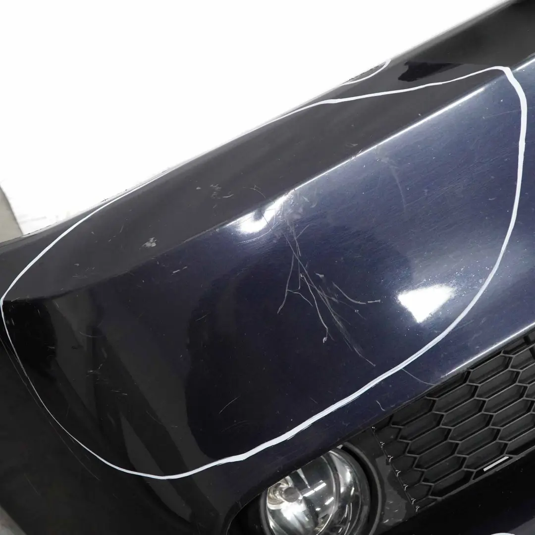 Front Bumper Panel Trim M Sport Complete E91 Monacoblau Blue - A35 to BMW E90 with Part number 0033538 BMW E90 Front Bumper Panel Trim M Sport Complete E91 Monacoblau Blue - A35 - SKU 0033538-MB - Part number 0033538