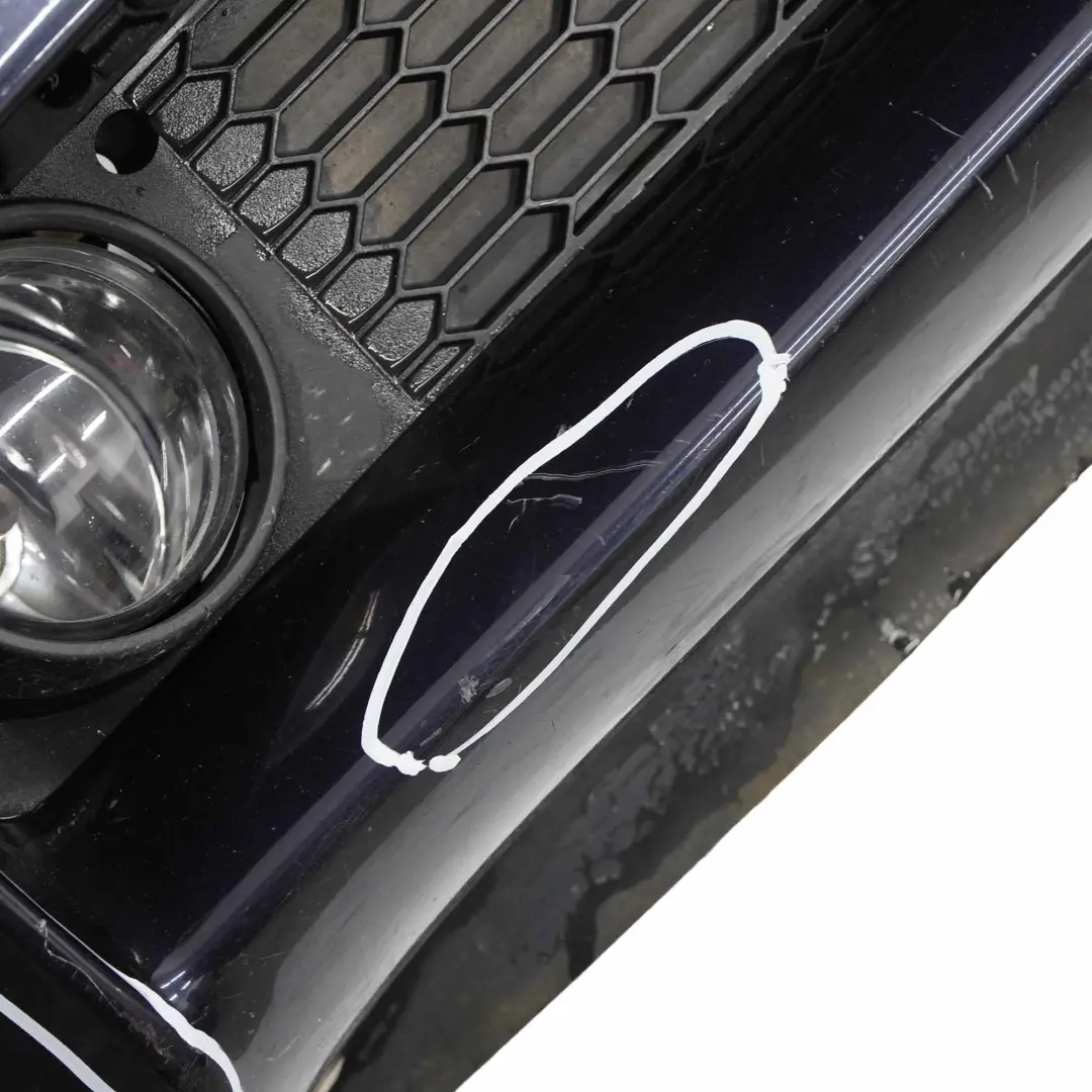 BMW E90 Front Bumper Panel Trim M Sport Complete E91 Monacoblau Blue - A35 - SKU 0033538-MB - Part number 0033538