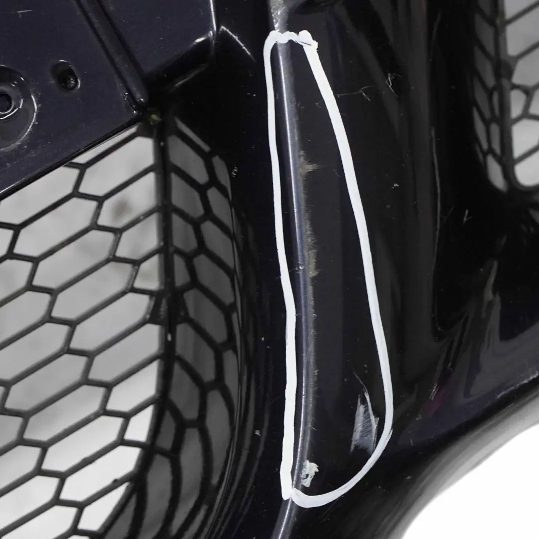 Front Bumper Panel Trim M Sport Complete E91 Monacoblau Blue - A35 to BMW E90 with Part number 0033538 BMW E90 Front Bumper Panel Trim M Sport Complete E91 Monacoblau Blue - A35 - SKU 0033538-MB - Part number 0033538