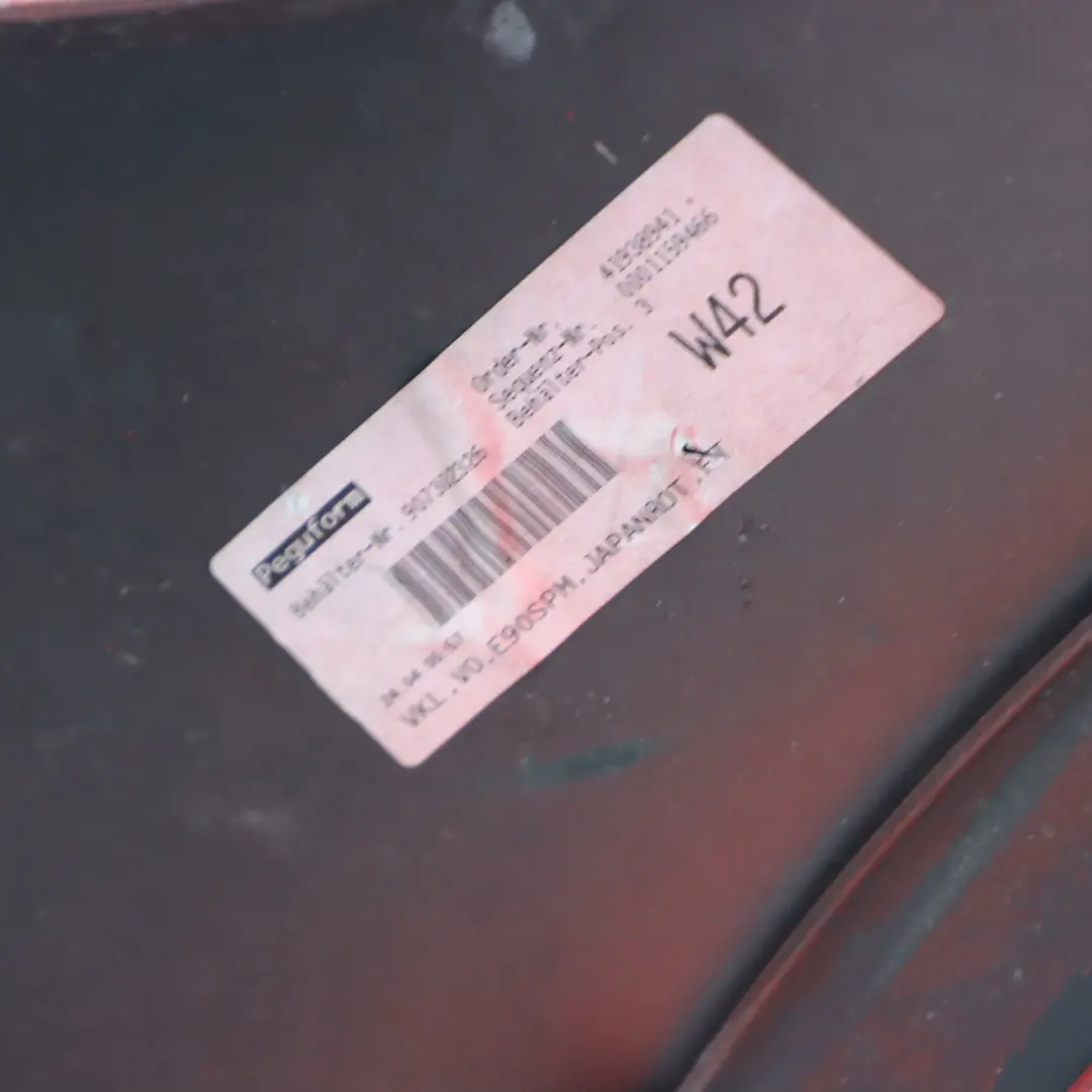 BMW E90 E91 Zderzak Przedni M-Pakiet Japanrot Czerwony - 438 - SKU 0033539-JR - Numer Części 0033539