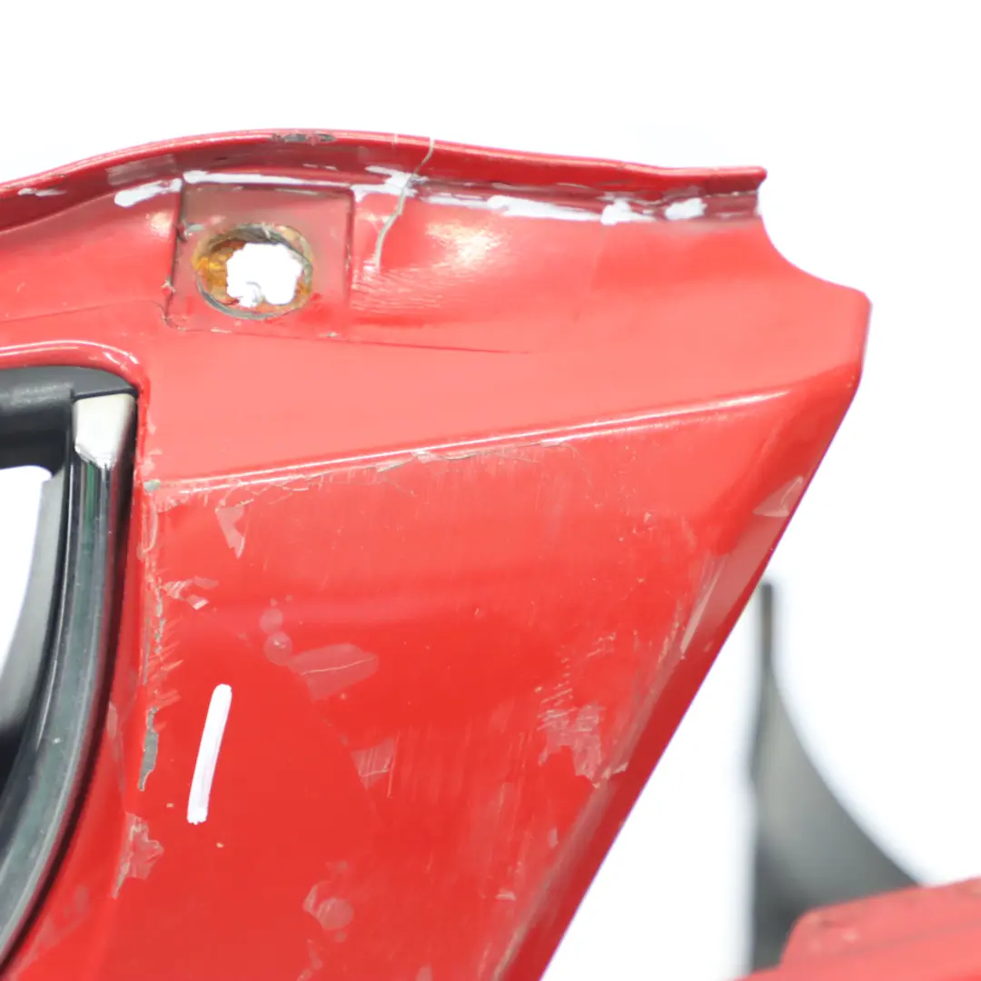 Front Bumper M Sport Trim Panel Complete Japan Red - 438 to BMW E90 E91 with Part number 0033539 BMW E90 E91 Front Bumper M Sport Trim Panel Complete Japan Red - 438 - SKU 0033539-JR - Part number 0033539