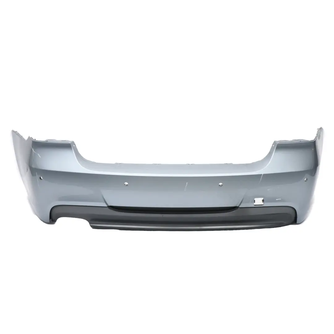 BMW E90 Rear Bumper M Sport PDC Arktis Metallic - A34 - SKU 0033541-AM - Part number 0033541