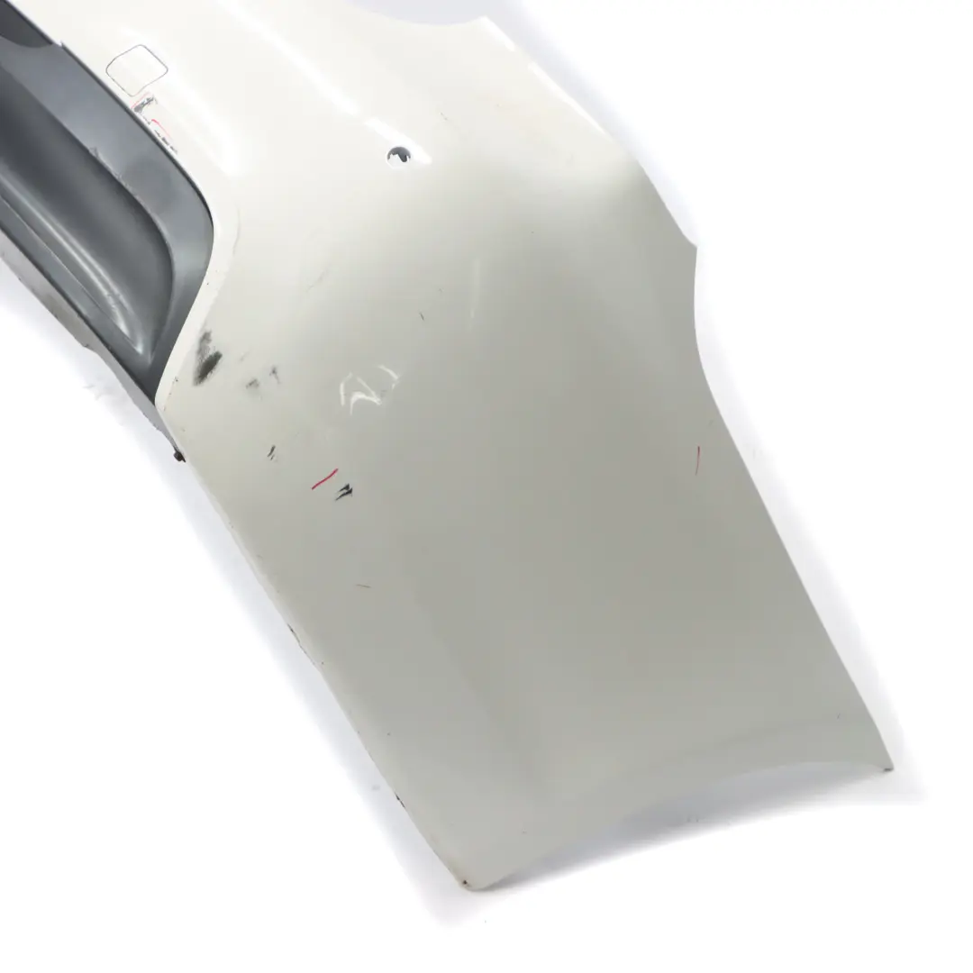 Bumper BMW E90 M Sport Trim Panel PDC Alpinweiss 3 Alpine White - 300 to Rear with Part number 0033541 Rear Bumper BMW E90 M Sport Trim Panel PDC Alpinweiss 3 Alpine White - 300 - SKU 0033541-AW3 - Part number 0033541