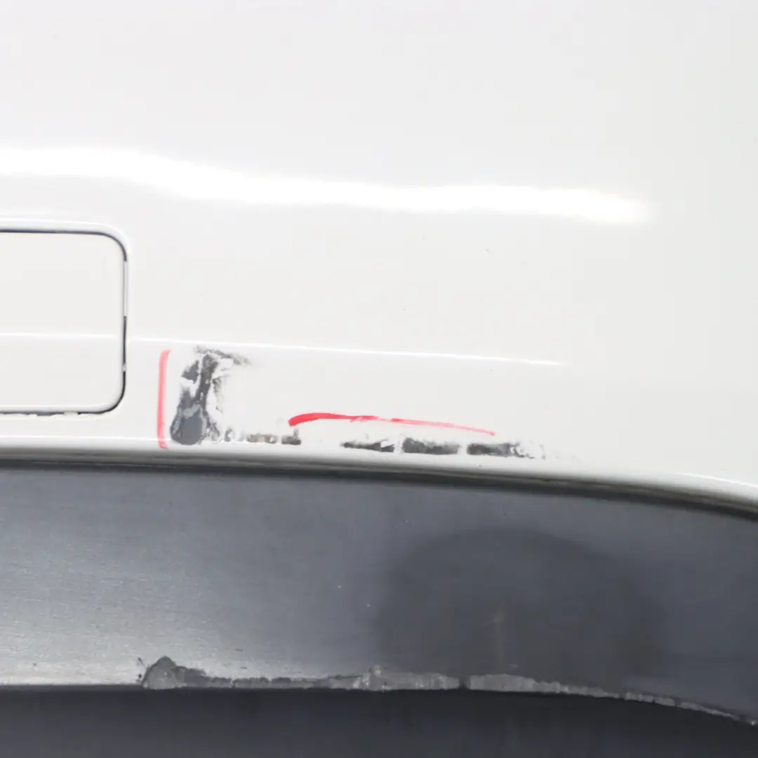Bumper BMW E90 M Sport Trim Panel PDC Alpinweiss 3 Alpine White - 300 to Rear with Part number 0033541 Rear Bumper BMW E90 M Sport Trim Panel PDC Alpinweiss 3 Alpine White - 300 - SKU 0033541-AW3 - Part number 0033541