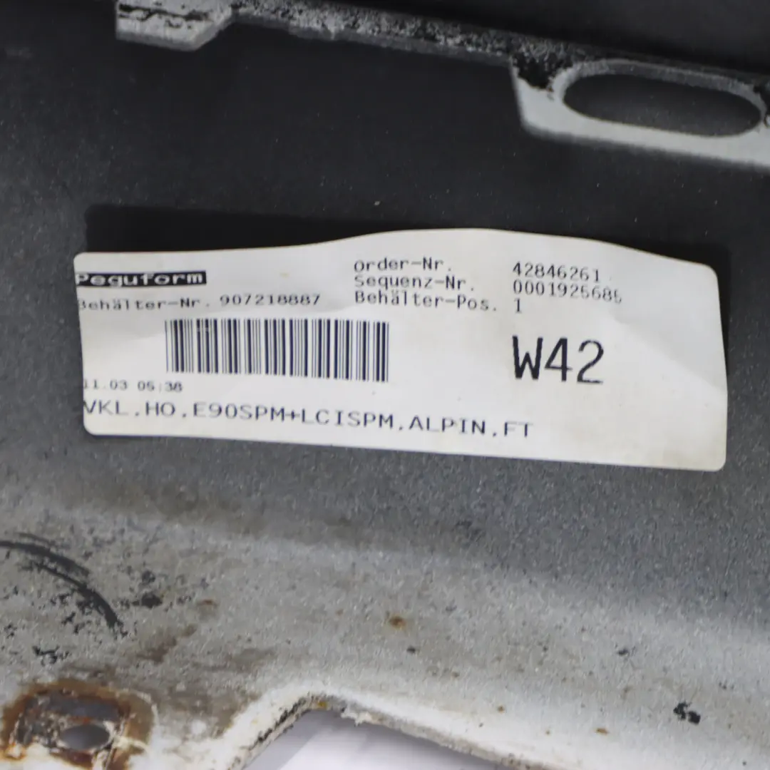 BMW E90 Zderzak Tylny M-Pakiet PDC Alpinweiss 3 Biały - 300 - SKU 0033541-AW3 - Numer Części 0033541