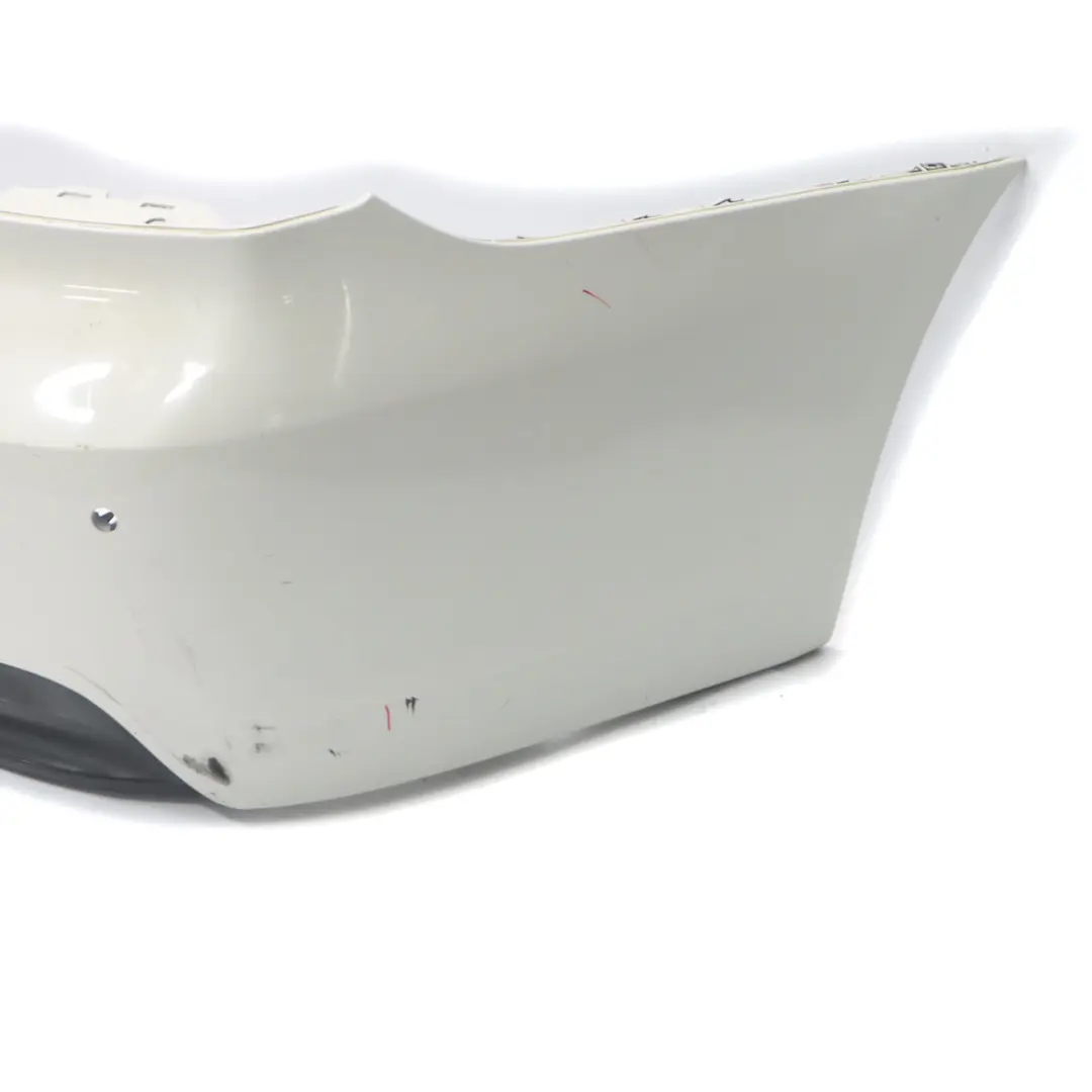 Bumper BMW E90 M Sport Trim Panel PDC Alpinweiss 3 Alpine White - 300 to Rear with Part number 0033541 Rear Bumper BMW E90 M Sport Trim Panel PDC Alpinweiss 3 Alpine White - 300 - SKU 0033541-AW3 - Part number 0033541