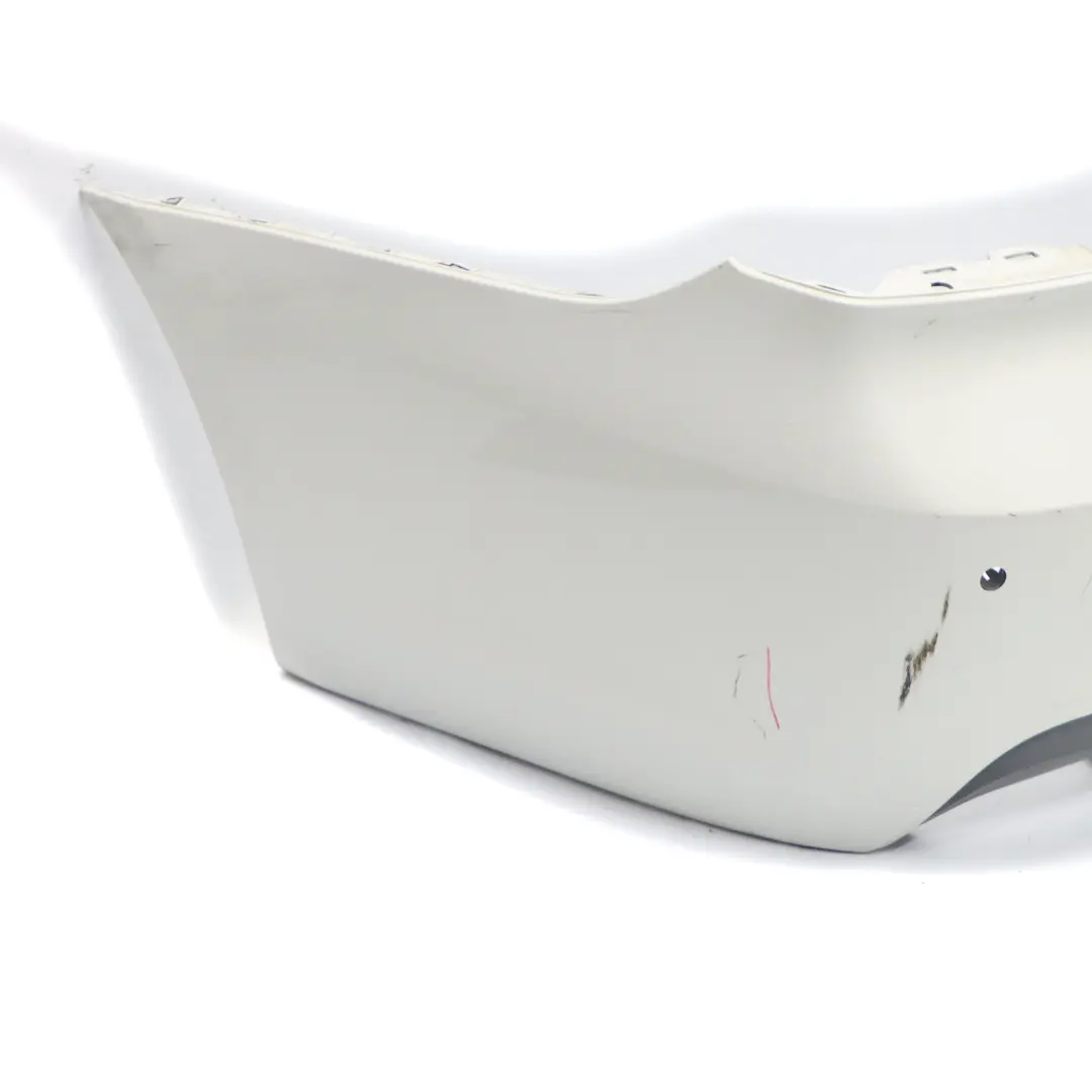 Bumper BMW E90 M Sport Trim Panel PDC Alpinweiss 3 Alpine White - 300 to Rear with Part number 0033541 Rear Bumper BMW E90 M Sport Trim Panel PDC Alpinweiss 3 Alpine White - 300 - SKU 0033541-AW3 - Part number 0033541