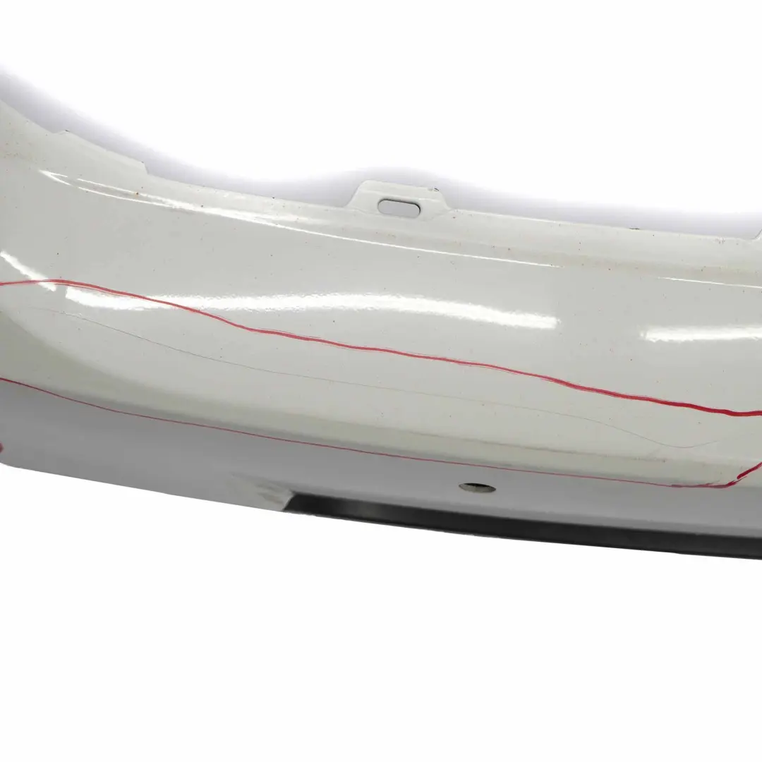 Bumper BMW E90 LCI M Sport Trim Panel PDC Alpinweiss 3 Alpine White - 300 to Rear with Part number 0033541 Rear Bumper BMW E90 LCI M Sport Trim Panel PDC Alpinweiss 3 Alpine White - 300 - SKU 0033541-AW - Part number 0033541