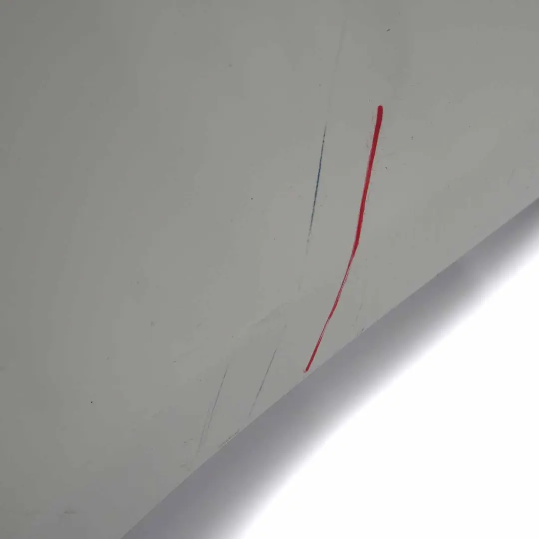 Bumper BMW E90 LCI M Sport Trim Panel PDC Alpinweiss 3 Alpine White - 300 to Rear with Part number 0033541 Rear Bumper BMW E90 LCI M Sport Trim Panel PDC Alpinweiss 3 Alpine White - 300 - SKU 0033541-AW - Part number 0033541