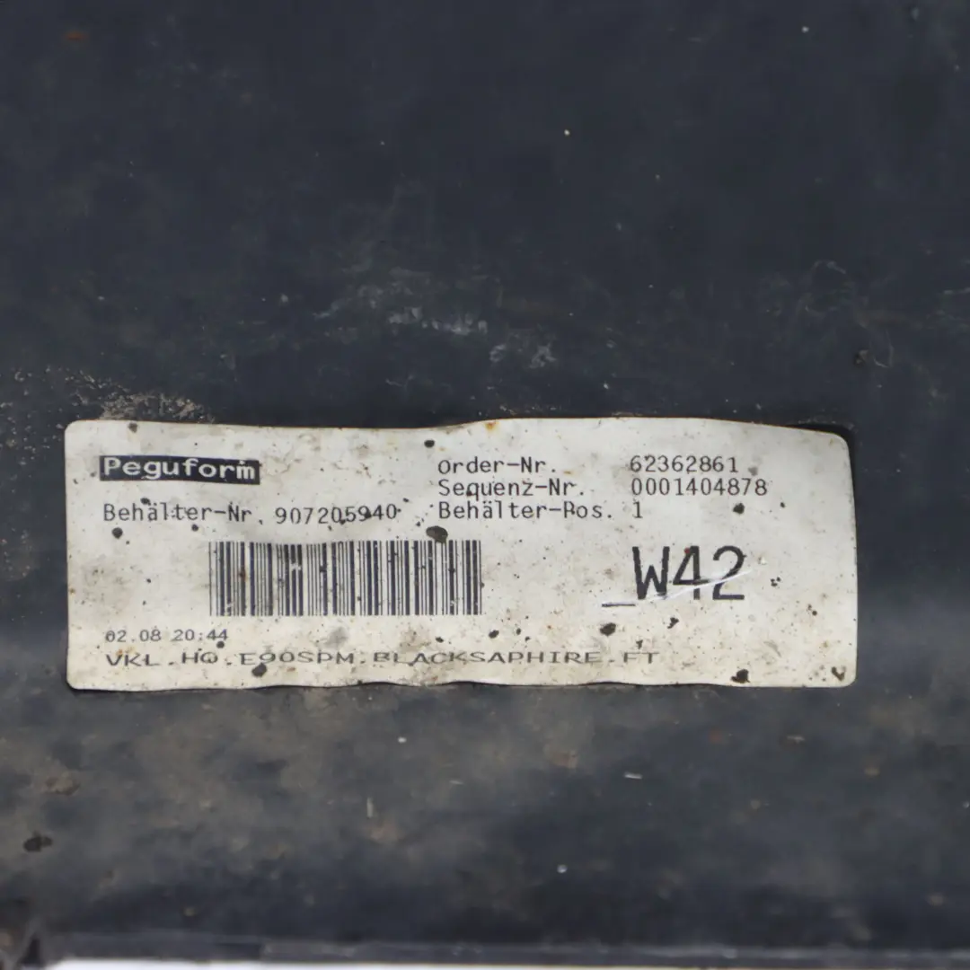 BMW E90 M Sport Rear Bumper 335d 335i PDC Black Sapphire Metallic - 475 - SKU 0033541-BS1 - Part number 0033541