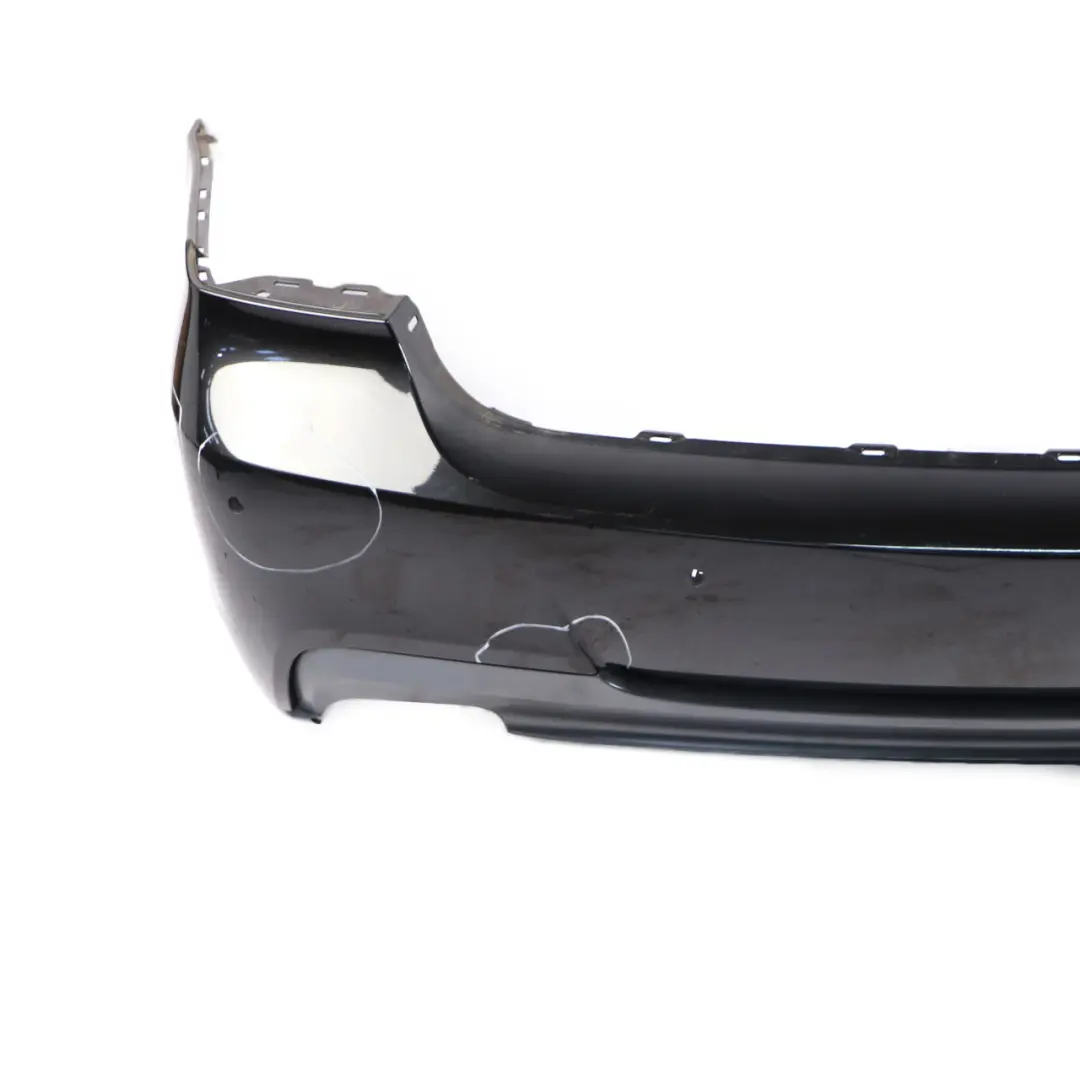BMW E90 M Sport Rear Bumper PDC Black Sapphire Metallic - 475 - SKU 0033541-BS2 - Part number 0033541