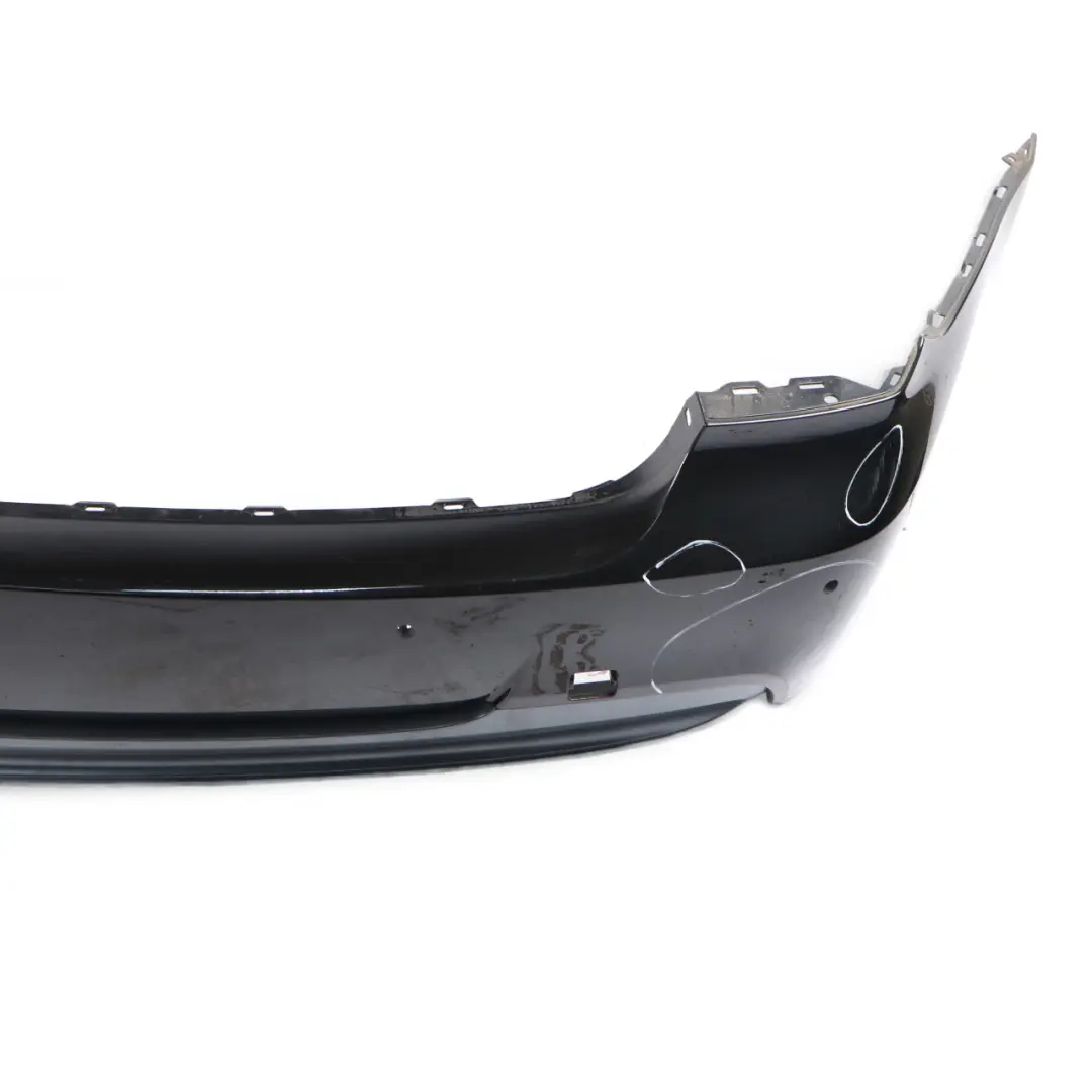 BMW E90 M Sport Rear Bumper PDC Black Sapphire Metallic - 475 - SKU 0033541-BS2 - Part number 0033541