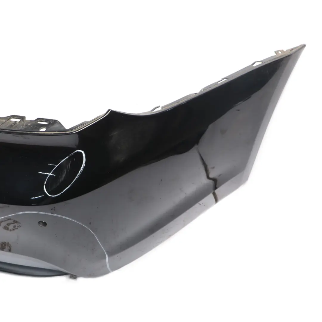 BMW E90 M Sport Rear Bumper PDC Black Sapphire Metallic - 475 - SKU 0033541-BS2 - Part number 0033541