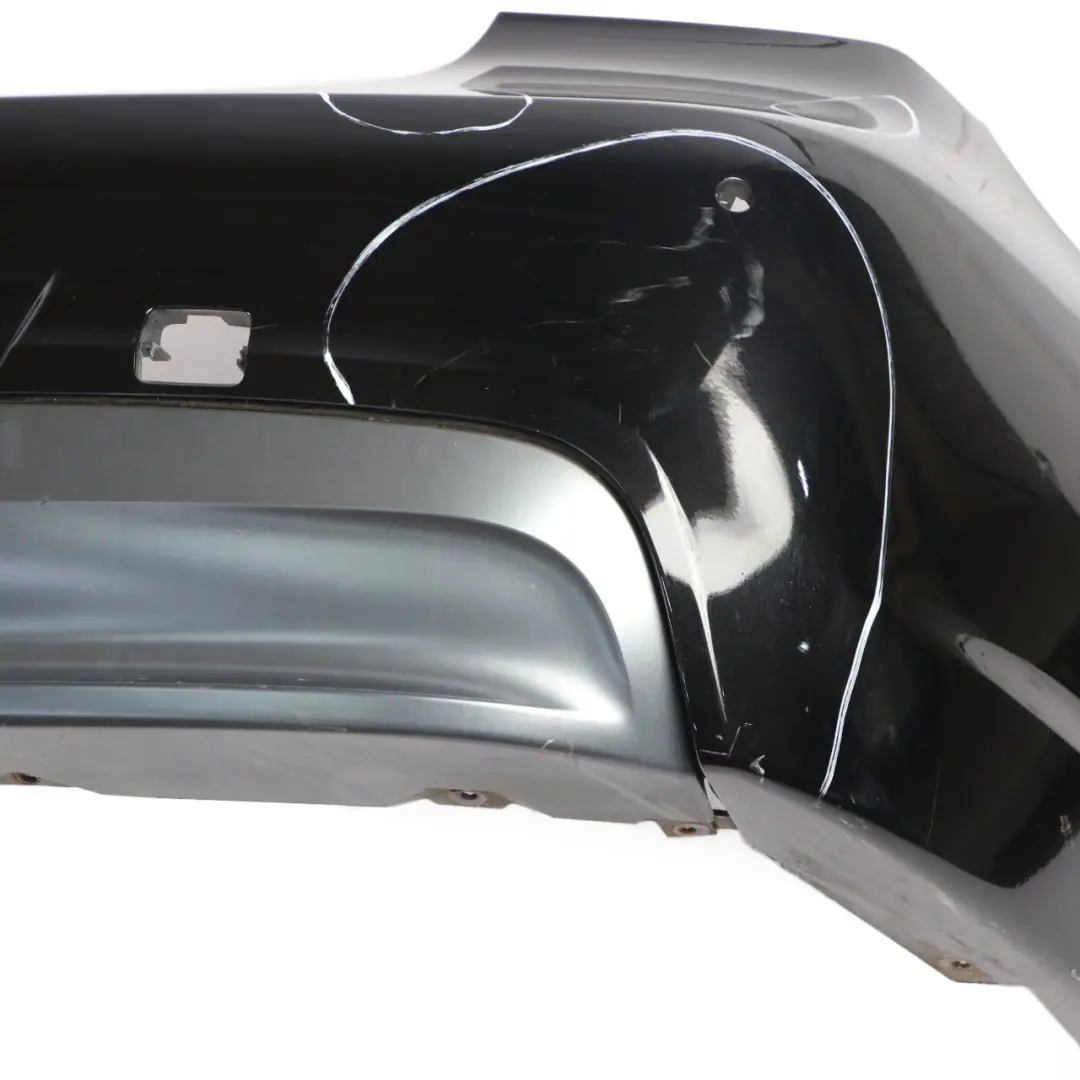 BMW E90 M Sport Rear Bumper PDC Black Sapphire Metallic - 475 - SKU 0033541-BS2 - Part number 0033541