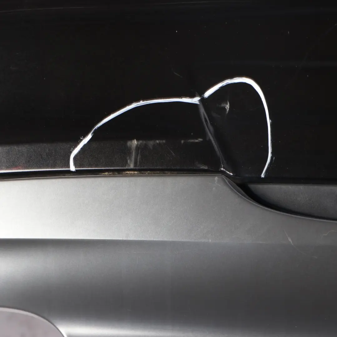 BMW E90 M Sport Rear Bumper PDC Black Sapphire Metallic - 475 - SKU 0033541-BS2 - Part number 0033541