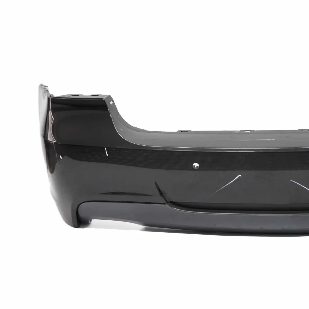 Bumper BMW E90 Trim Panel M Sport PDC Black Sapphire Metallic - 475 to Rear with Part number 0033541 Rear Bumper BMW E90 Trim Panel M Sport PDC Black Sapphire Metallic - 475 - SKU 0033541-BS3 - Part number 0033541