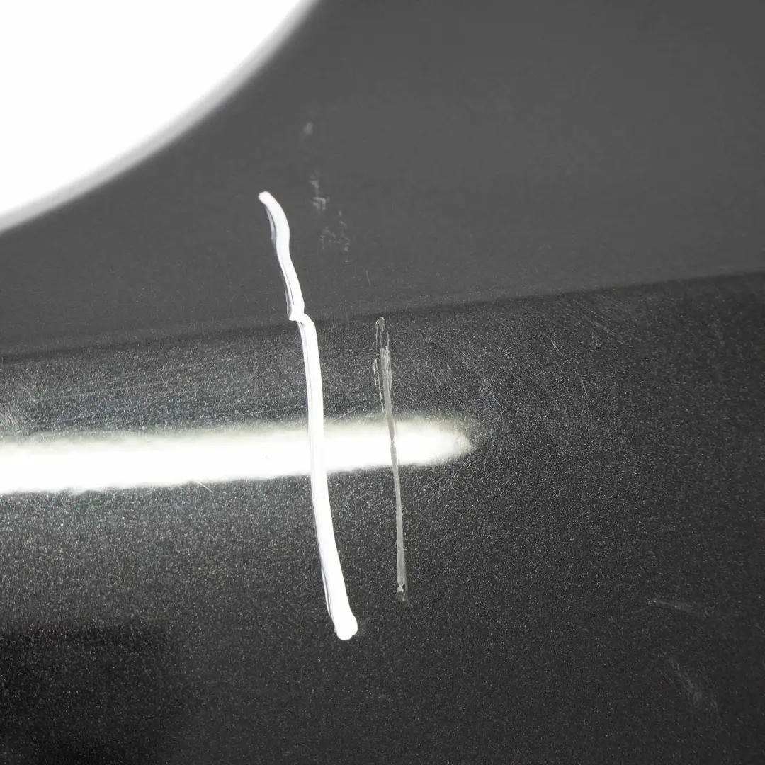 Bumper BMW E90 Trim Panel M Sport PDC Black Sapphire Metallic - 475 to Rear with Part number 0033541 Rear Bumper BMW E90 Trim Panel M Sport PDC Black Sapphire Metallic - 475 - SKU 0033541-BS3 - Part number 0033541