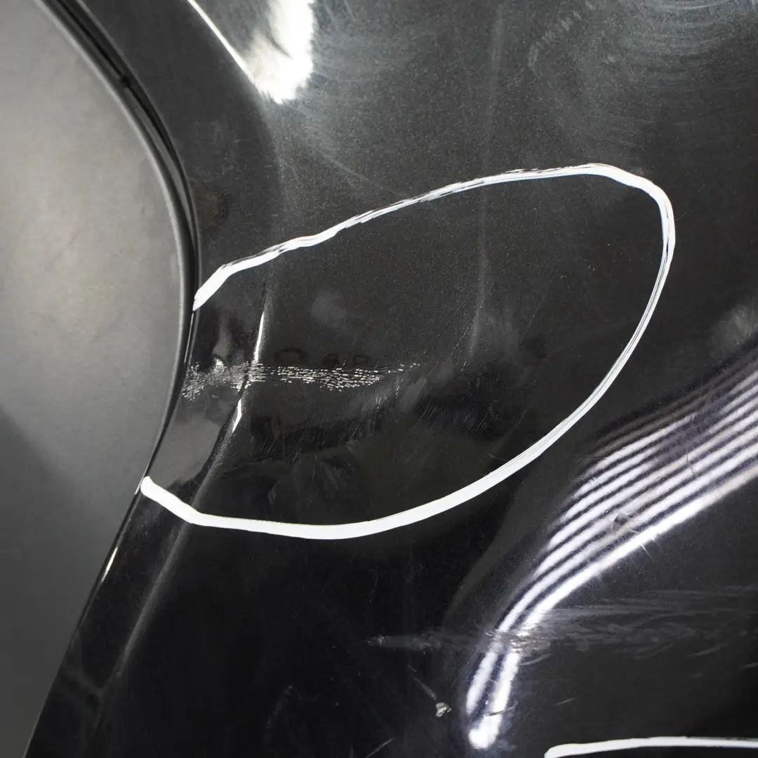 Rear Bumper BMW E90 Trim Panel M Sport PDC Black Sapphire Metallic - 475 - SKU 0033541-BS3 - Part number 0033541