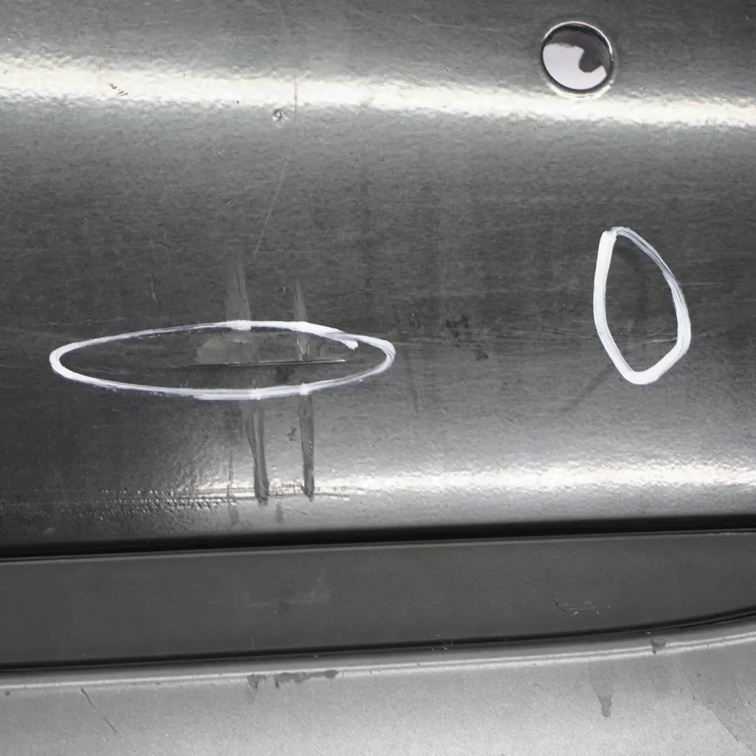 Bumper BMW E90 Trim Panel M Sport PDC Black Sapphire Metallic - 475 to Rear with Part number 0033541 Rear Bumper BMW E90 Trim Panel M Sport PDC Black Sapphire Metallic - 475 - SKU 0033541-BS4 - Part number 0033541