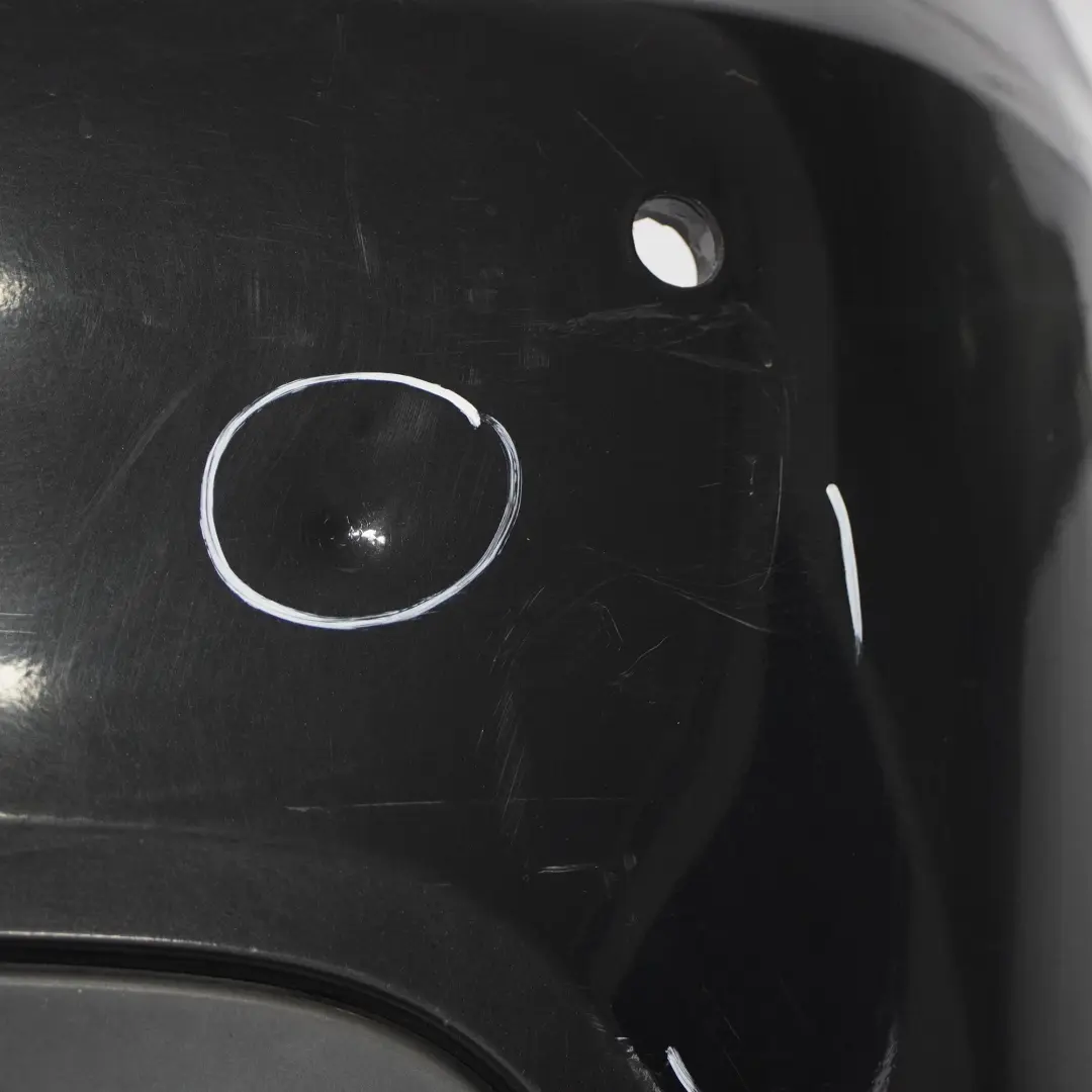 Bumper BMW E90 Trim Panel M Sport PDC Black Sapphire Metallic - 475 to Rear with Part number 0033541 Rear Bumper BMW E90 Trim Panel M Sport PDC Black Sapphire Metallic - 475 - SKU 0033541-BS4 - Part number 0033541