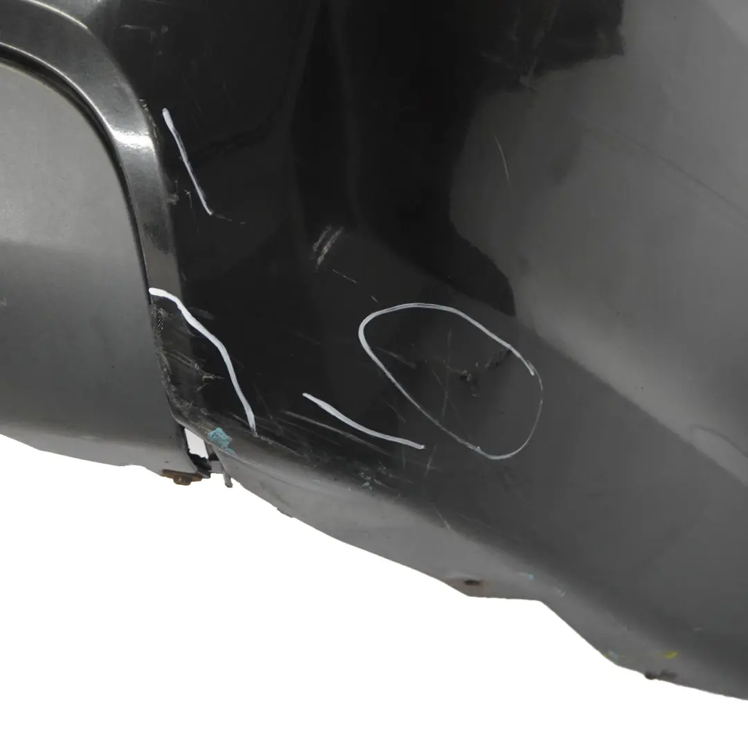 Bumper BMW E90 Trim Panel M Sport PDC Black Sapphire Metallic - 475 to Rear with Part number 0033541 Rear Bumper BMW E90 Trim Panel M Sport PDC Black Sapphire Metallic - 475 - SKU 0033541-BS4 - Part number 0033541