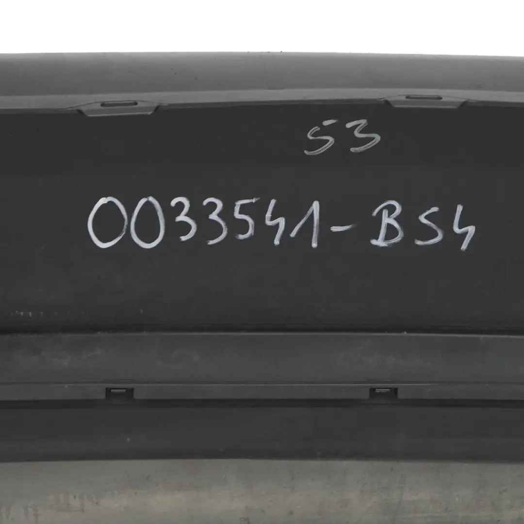 Bumper BMW E90 Trim Panel M Sport PDC Black Sapphire Metallic - 475 to Rear with Part number 0033541 Rear Bumper BMW E90 Trim Panel M Sport PDC Black Sapphire Metallic - 475 - SKU 0033541-BS4 - Part number 0033541