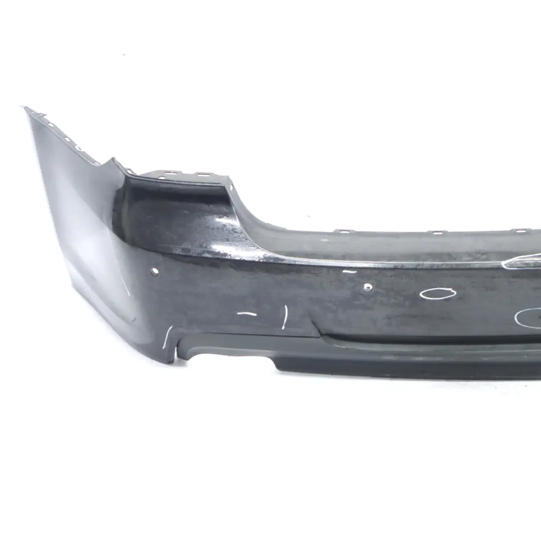 Bumper PDC Black Sapphire Metallic - 475 to BMW E90 M Sport Rear with Part number 0033541 BMW E90 M Sport Rear Bumper PDC Black Sapphire Metallic - 475 - SKU 0033541-BS - Part number 0033541