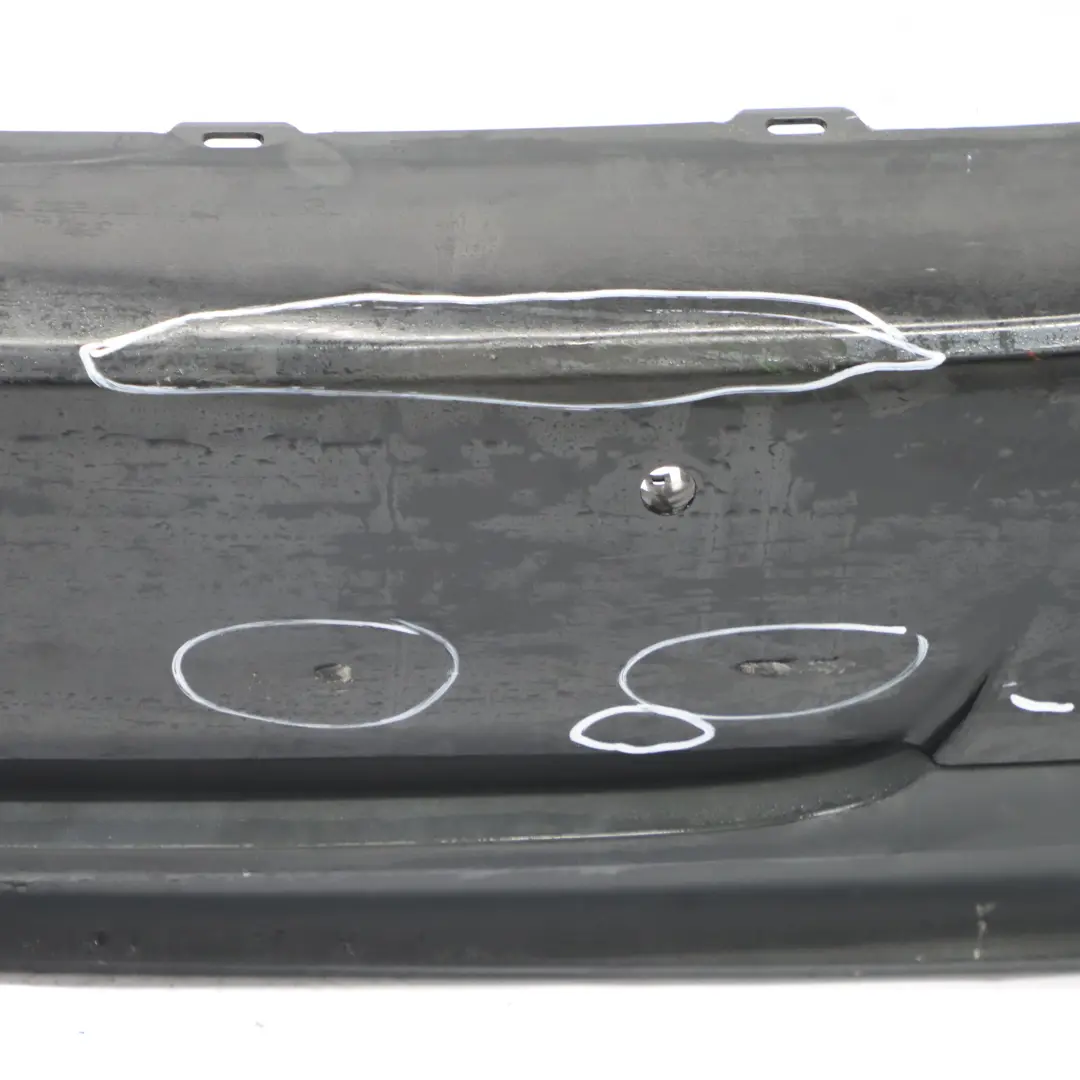 BMW E90 M Sport Rear Bumper PDC Black Sapphire Metallic - 475 - SKU 0033541-BS - Part number 0033541