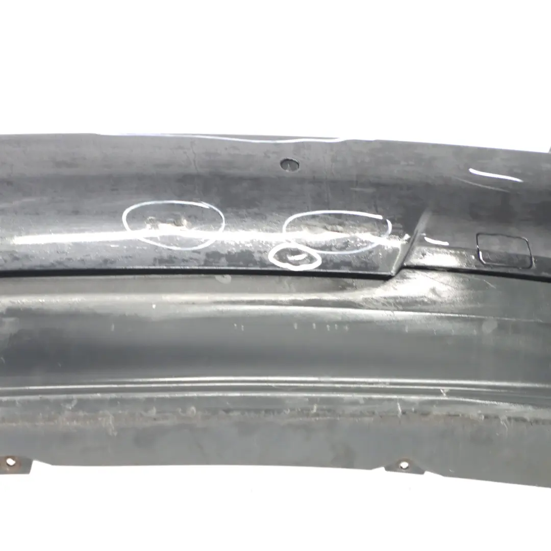 BMW E90 M Sport Rear Bumper PDC Black Sapphire Metallic - 475 - SKU 0033541-BS - Part number 0033541