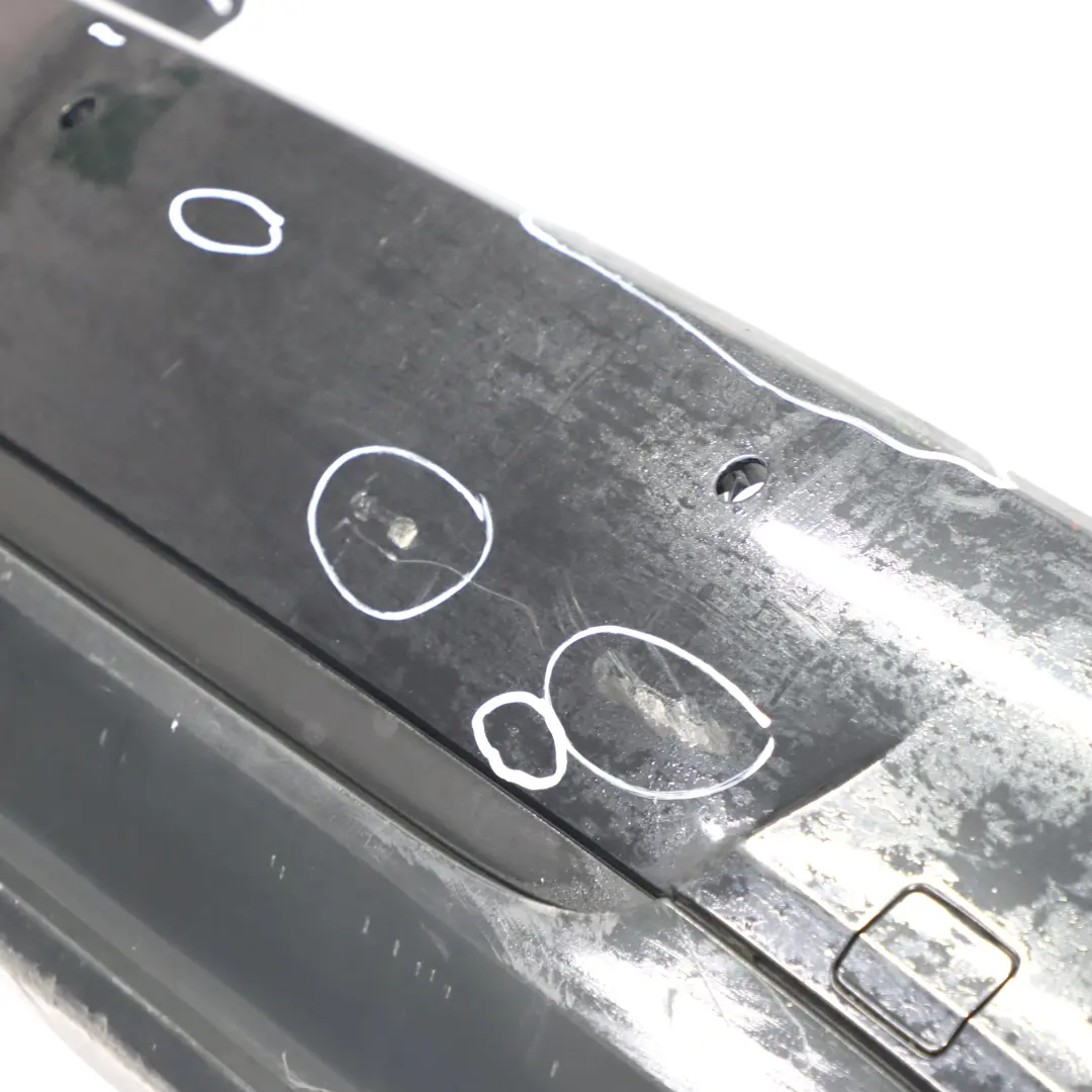 Bumper PDC Black Sapphire Metallic - 475 to BMW E90 M Sport Rear with Part number 0033541 BMW E90 M Sport Rear Bumper PDC Black Sapphire Metallic - 475 - SKU 0033541-BS - Part number 0033541