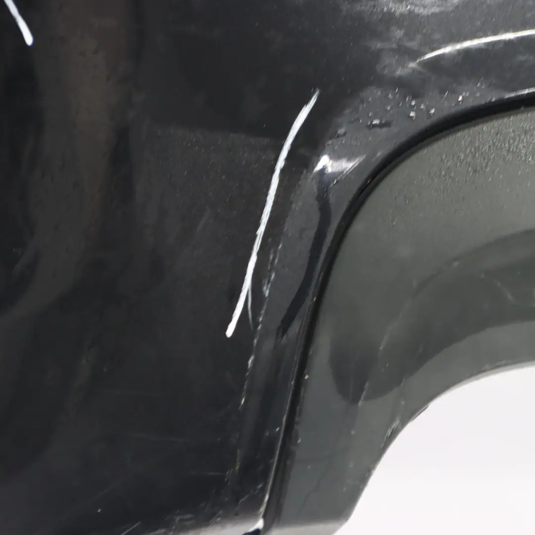 BMW E90 M Sport Rear Bumper PDC Black Sapphire Metallic - 475 - SKU 0033541-BS - Part number 0033541
