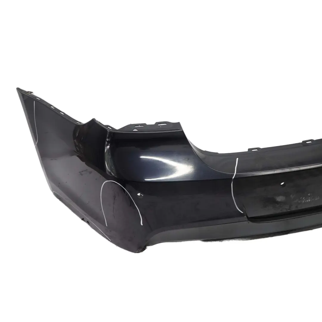 BMW 3 E90 1 M Sport Rear Bumper PDC Carbonschwarz Carbon Black Metallic - 416 - SKU 0033541-CAR1 - Part number 0033541