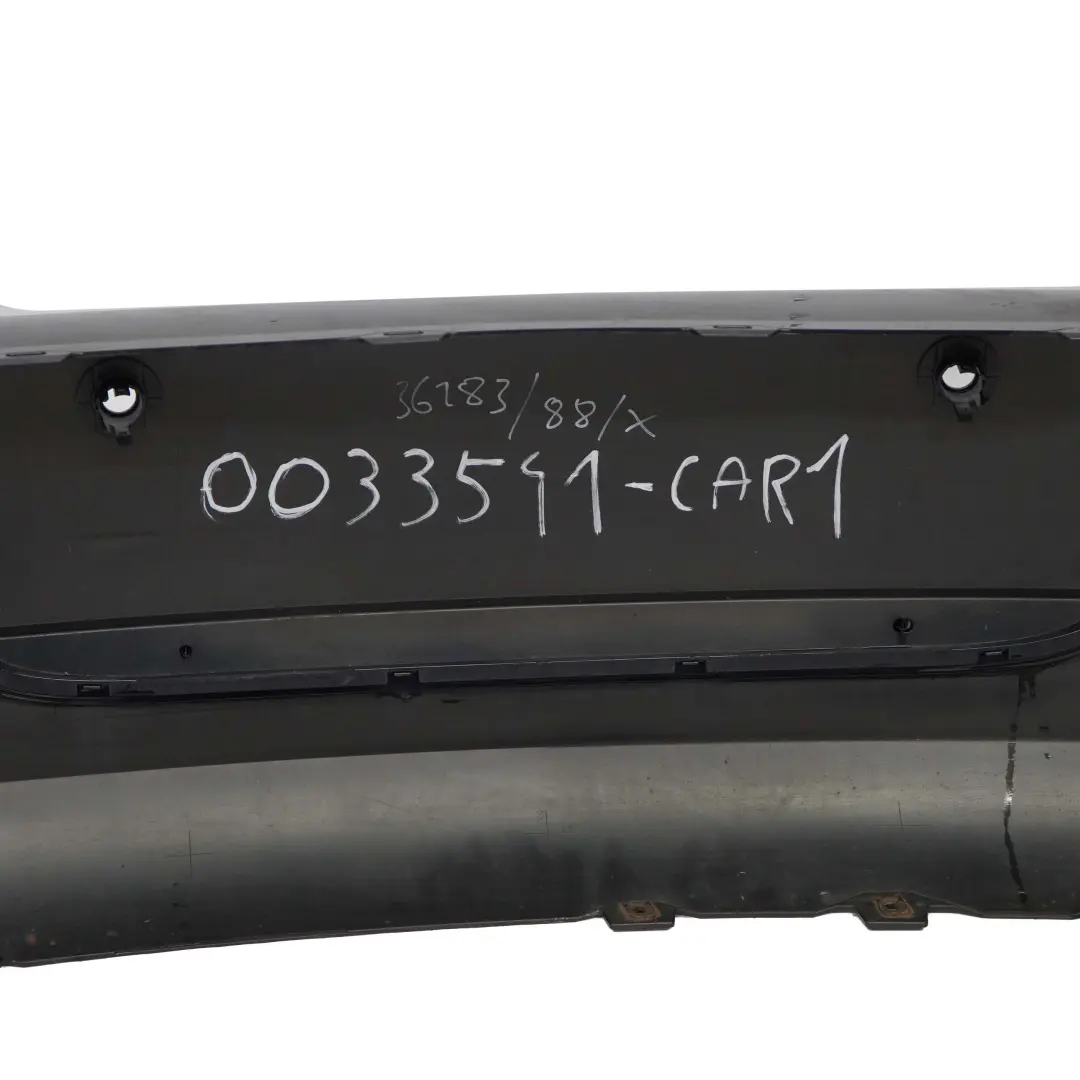 BMW 3 E90 1 M Sport Rear Bumper PDC Carbonschwarz Carbon Black Metallic - 416 - SKU 0033541-CAR1 - Part number 0033541