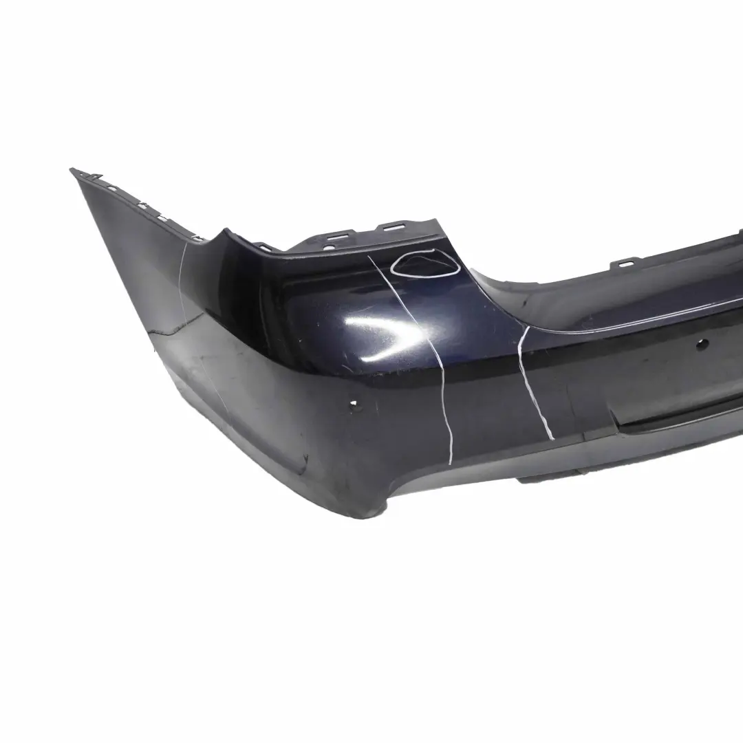 Bumper M Sport PDC Carbonschwarz Carbon Black Metallic - 416 to BMW E90 Rear with Part number 0033541 BMW E90 Rear Bumper M Sport PDC Carbonschwarz Carbon Black Metallic - 416 - SKU 0033541-CAR2 - Part number 0033541