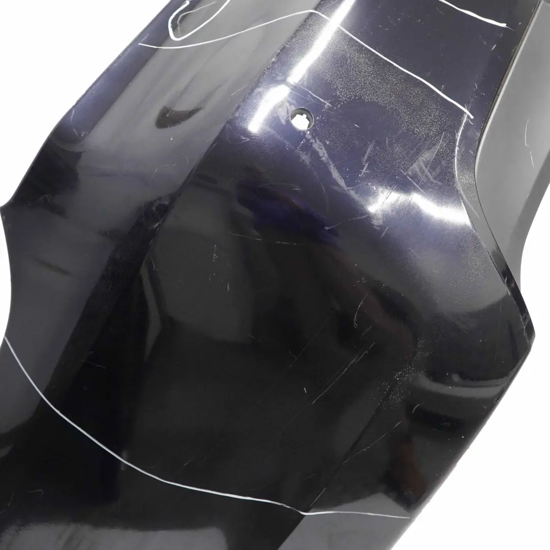 Bumper M Sport PDC Carbonschwarz Carbon Black Metallic - 416 to BMW E90 Rear with Part number 0033541 BMW E90 Rear Bumper M Sport PDC Carbonschwarz Carbon Black Metallic - 416 - SKU 0033541-CAR2 - Part number 0033541