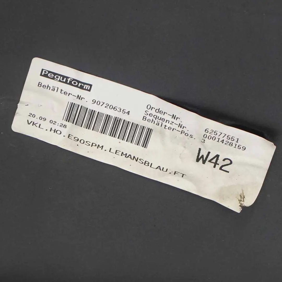 BMW E90 Zderzak Tył PDC M-Pakiet Le Mans Blau - SKU 0033541-LMB3 - Numer Części 0033541
