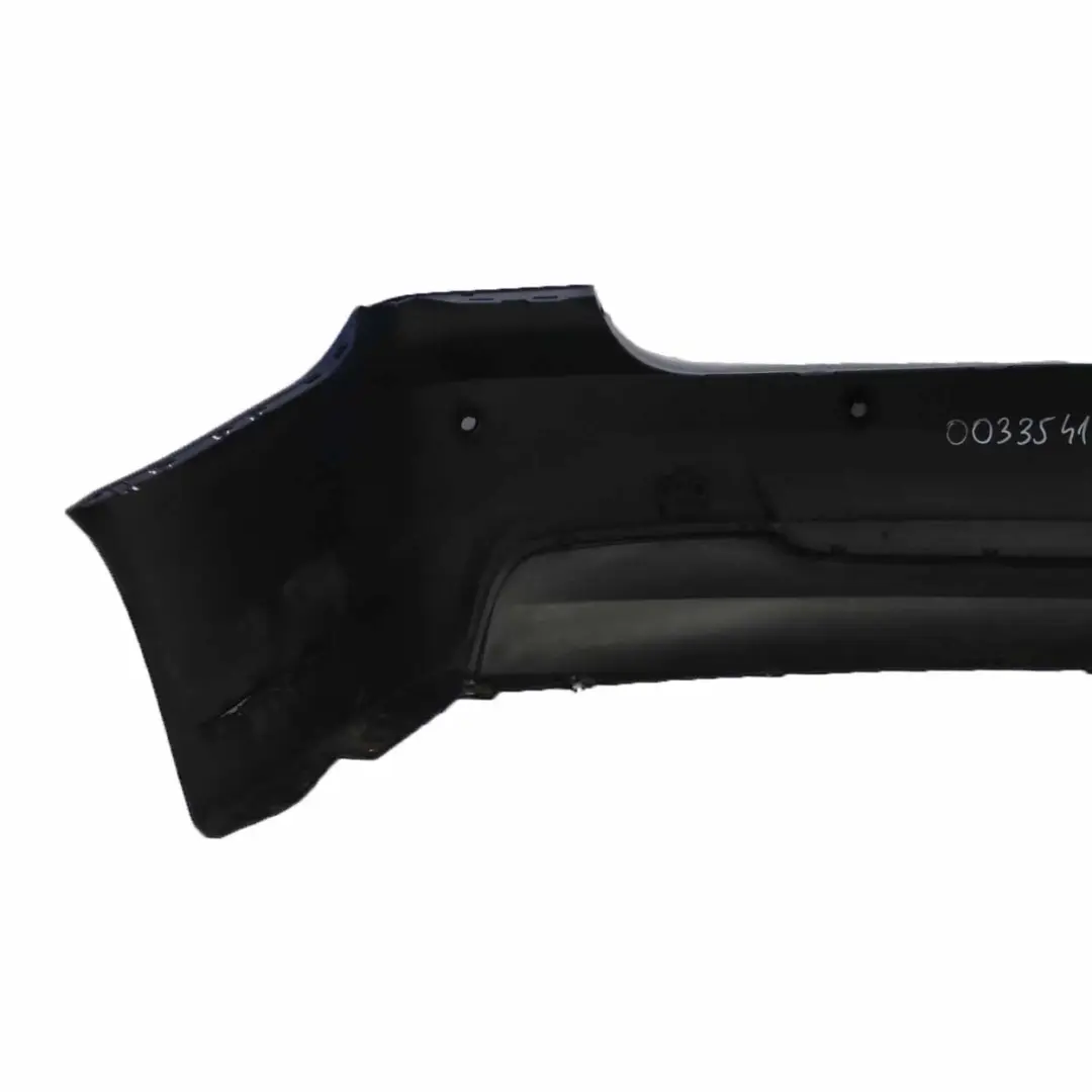 Bumper M Sport PDC Le Mans Blau Blue Metallic - 381 to BMW E90 Rear with Part number 0033541 BMW E90 Rear Bumper M Sport PDC Le Mans Blau Blue Metallic - 381 - SKU 0033541-LMB5 - Part number 0033541