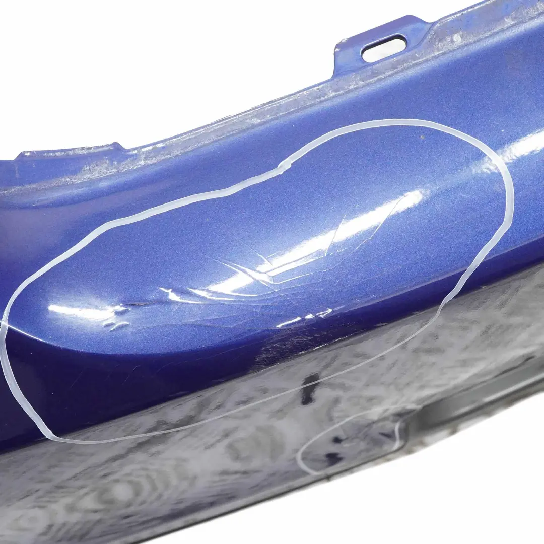 Bumper M Sport PDC Le Mans Blau Blue Metallic - 381 to BMW E90 Rear with Part number 0033541 BMW E90 Rear Bumper M Sport PDC Le Mans Blau Blue Metallic - 381 - SKU 0033541-LMB6 - Part number 0033541