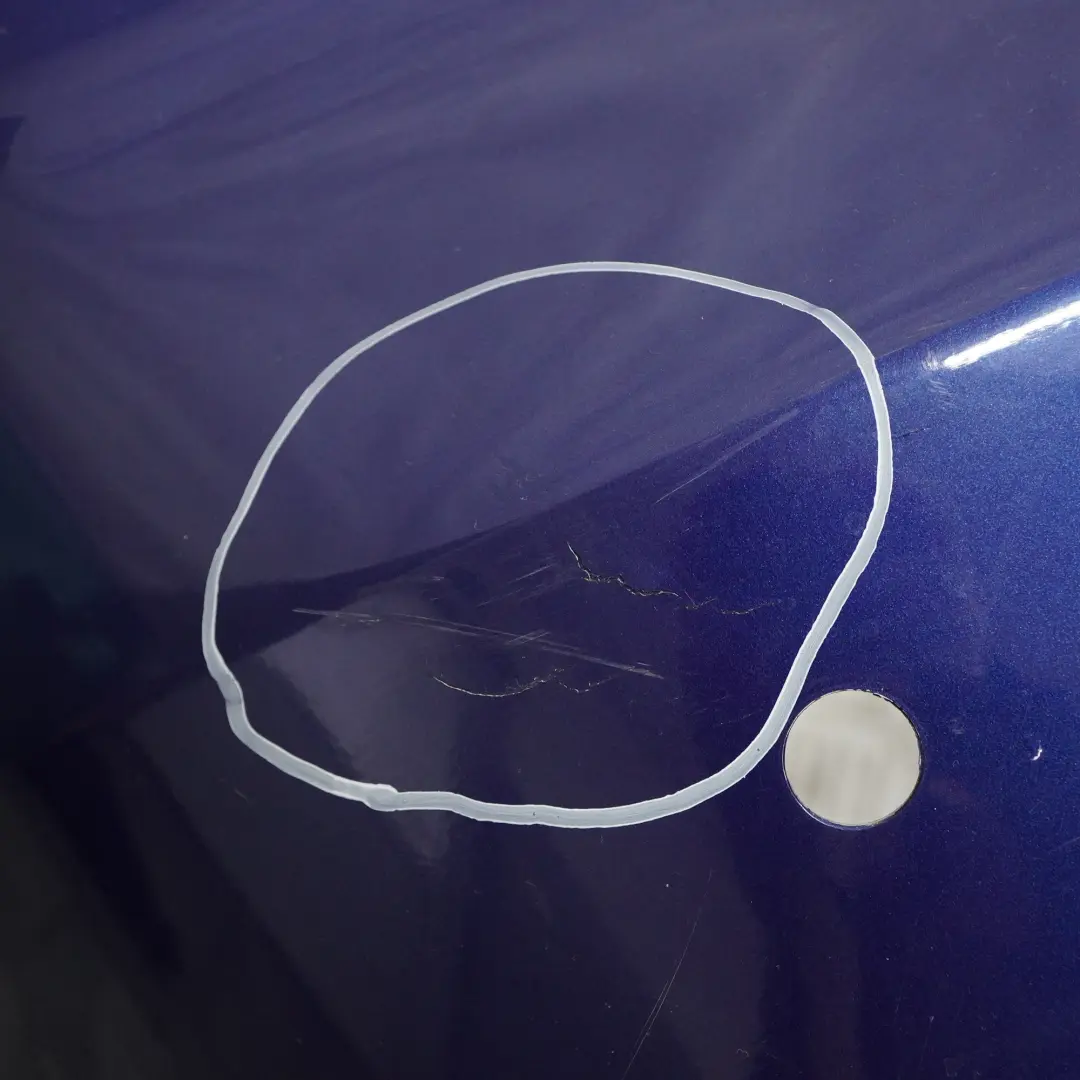 BMW E90 Zderzak Tył PDC M-Pakiet Le Mans Blau 381 - SKU 0033541-LMB6 - Numer Części 0033541