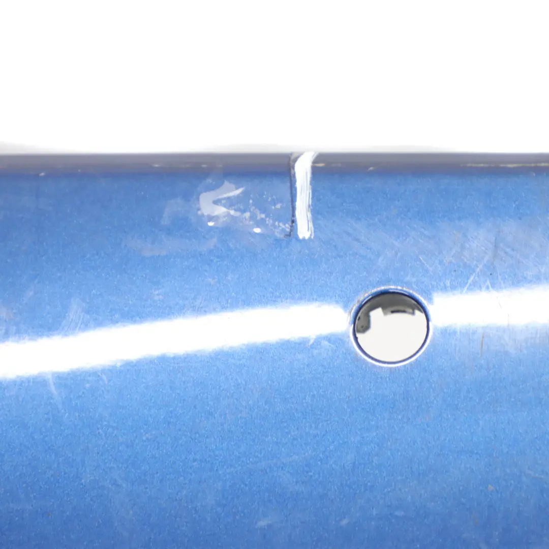 Bumper M Sport PDC Le Mans Blau Blue Metallic - 381 to BMW E90 Rear with Part number 0033541 BMW E90 Rear Bumper M Sport PDC Le Mans Blau Blue Metallic - 381 - SKU 0033541-LMB7 - Part number 0033541