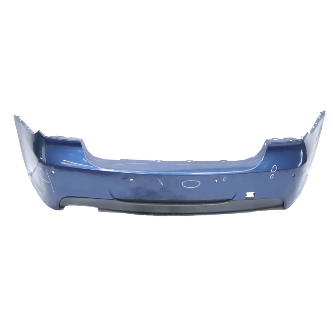 Bumper M Sport PDC Le Mans Blau Blue Metallic - 381 to BMW E90 Rear with Part number 0033541 BMW E90 Rear Bumper M Sport PDC Le Mans Blau Blue Metallic - 381 - SKU 0033541-LMB8 - Part number 0033541