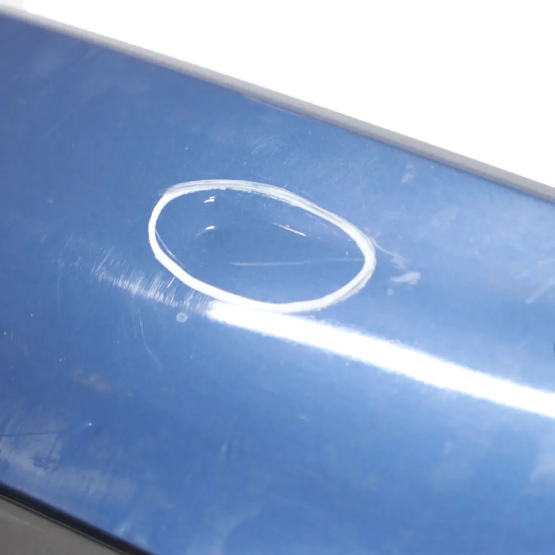 Bumper M Sport PDC Le Mans Blau Blue Metallic - 381 to BMW E90 Rear with Part number 0033541 BMW E90 Rear Bumper M Sport PDC Le Mans Blau Blue Metallic - 381 - SKU 0033541-LMB8 - Part number 0033541