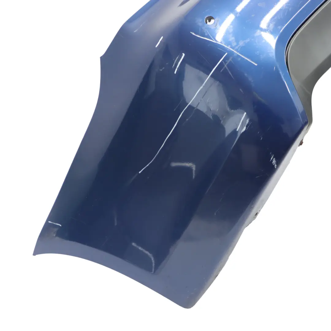 Bumper M Sport PDC Le Mans Blau Blue Metallic - 381 to BMW E90 Rear with Part number 0033541 BMW E90 Rear Bumper M Sport PDC Le Mans Blau Blue Metallic - 381 - SKU 0033541-LMB8 - Part number 0033541