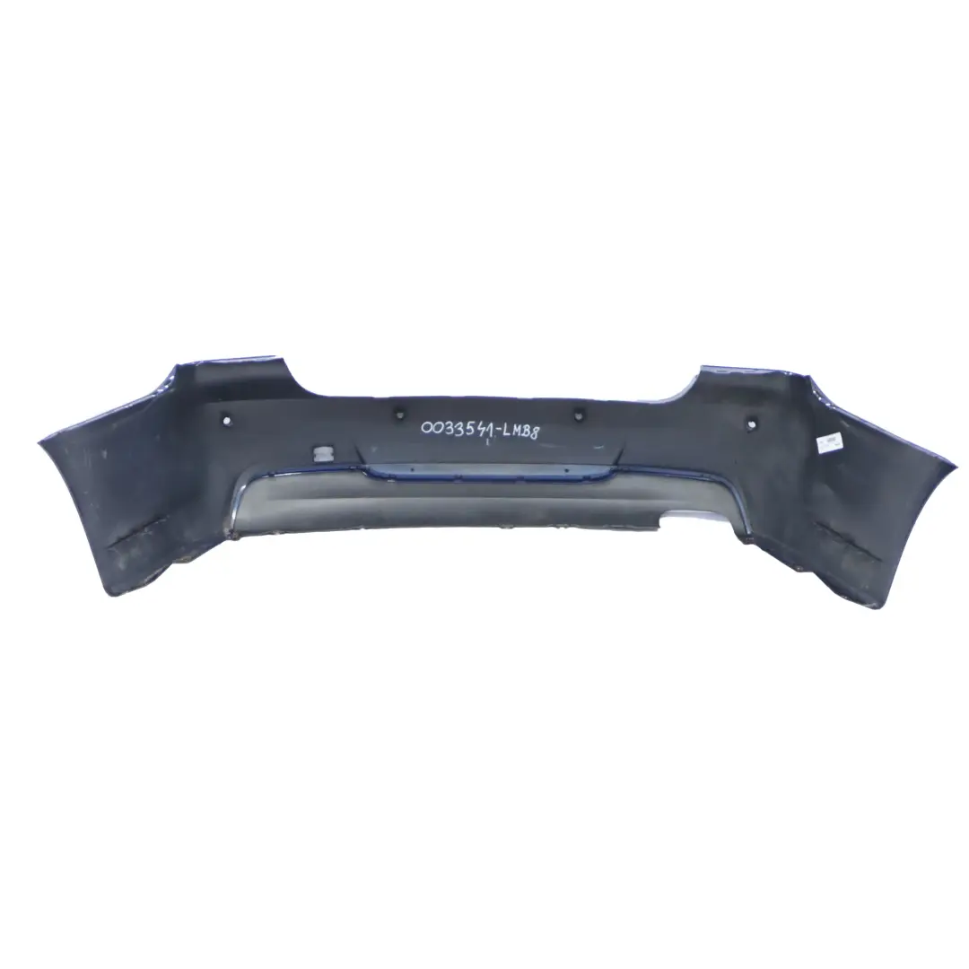 Bumper M Sport PDC Le Mans Blau Blue Metallic - 381 to BMW E90 Rear with Part number 0033541 BMW E90 Rear Bumper M Sport PDC Le Mans Blau Blue Metallic - 381 - SKU 0033541-LMB8 - Part number 0033541
