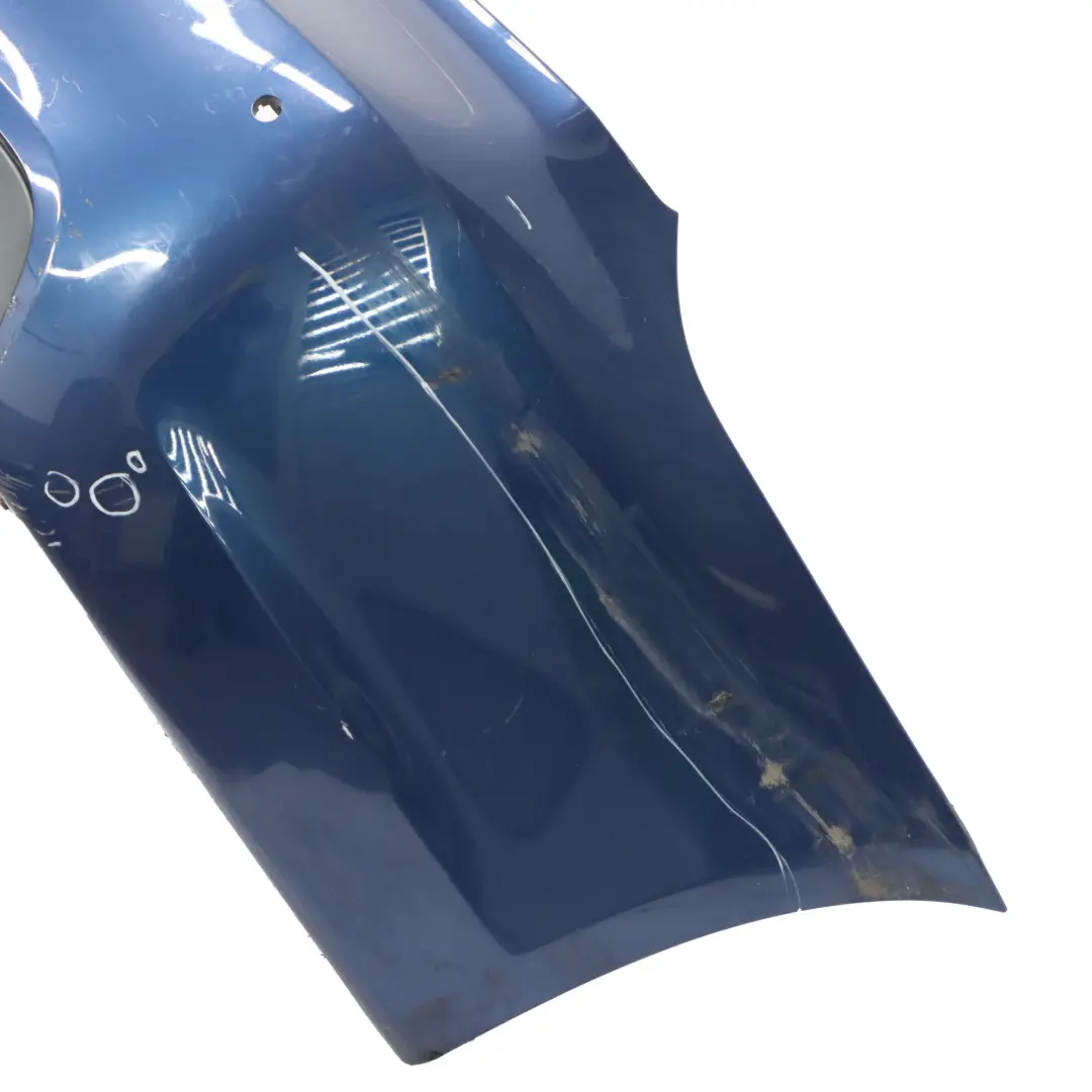 Bumper M Sport PDC Le Mans Blau Blue Metallic - 381 to BMW E90 Rear with Part number 0033541 BMW E90 Rear Bumper M Sport PDC Le Mans Blau Blue Metallic - 381 - SKU 0033541-LMB8 - Part number 0033541
