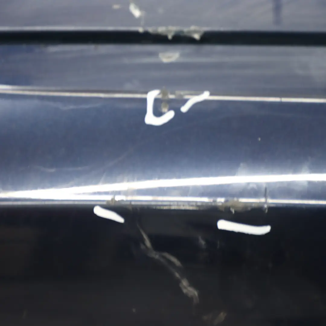 Bumper M Sport PDC Monacoblau Monaco Blue Metallic - A35 to BMW E90 Rear with Part number 0033541 BMW E90 Rear Bumper M Sport PDC Monacoblau Monaco Blue Metallic - A35 - SKU 0033541-MB - Part number 0033541