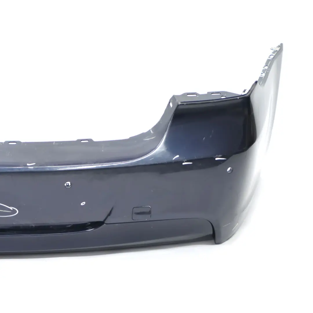 BMW E90 Rear Bumper M Sport PDC Monacoblau Monaco Blue Metallic - A35 - SKU 0033541-MB - Part number 0033541