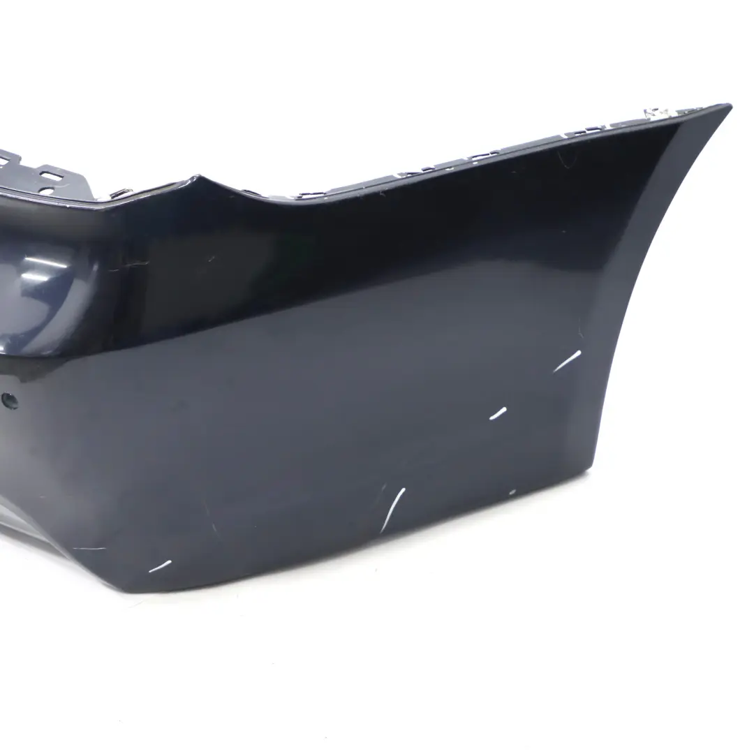 BMW E90 Rear Bumper M Sport PDC Monacoblau Monaco Blue Metallic - A35 - SKU 0033541-MB - Part number 0033541